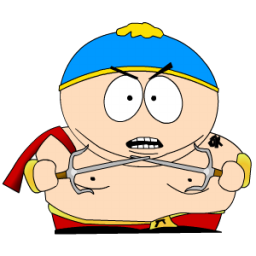 Cartman Ninja crossed Icon, Cartman Ninja crossed,South Park Cartman,Movie & TV