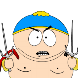 Cartman Ninja zoomed Icon, Cartman Ninja zoomed,South Park Cartman,Movie & TV