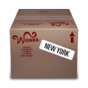 Shipping Box (New York) Icon, Shipping Box (New York),Wonka Industries,Movie & TV