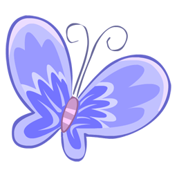 Blue butterfly Icon, Blue butterfly,Nature,Nature