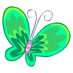 Green Butterfly Icon, Green Butterfly,Nature,Nature