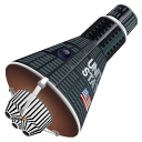 Mercury Capsule Icon, Mercury Capsule,To the Moon,Nature,