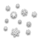 Snow Flakes Icon, Snow Flakes,Weather,Nature,
