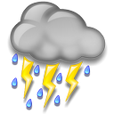 Thunderstorms Icon, Thunderstorms,Weather,Nature,