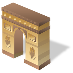 Arc de triomphe Icon, Arc de triomphe,World Places,Nature