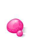 Pink drop Icon, Pink drop,Yoga,Nature