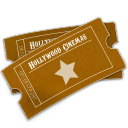 Hollywood Ticket Icon, Hollywood Ticket,City,Object