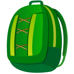 Backpack Icon, Backpack,Fishing equipment,Object,