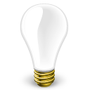 Lightbulb Empty Icon, Lightbulb Empty,Garbage In, Garbage Out,Object,