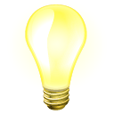 Lightbulb Full Icon, Lightbulb Full,Garbage In, Garbage Out,Object,