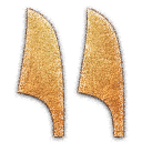 y Double Reeds Embossed Icon, y Double Reeds Embossed,Hieroglyphica,Object,