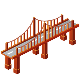 Bridge Icon, Bridge,Large Home,Object