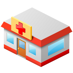Drugstore Icon, Drugstore,Large Home,Object