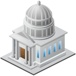 Goverment Icon, Goverment,Large Home,Object