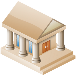 Museum Icon, Museum,Large Home,Object