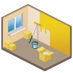 New room Icon, New room,Large Home,Object
