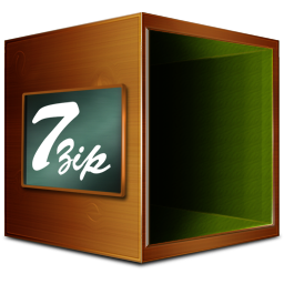 Fichiers compresse 7zip Icon, Fichiers compresse 7zip,Old School,Object