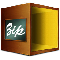 Fichiers compresse zip Icon, Fichiers compresse zip,Old School,Object