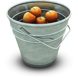 Full Bucket Icon, Full Bucket,Oldies,Object