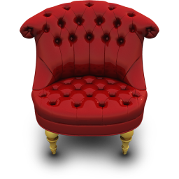 Red Seat Icon, Red Seat,Oldies,Object