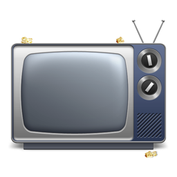 TV Shows Icon, TV Shows,Popcorn,Object