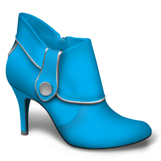 Shoe512 blue Icon, Shoe512 blue,Pump It Up,Object,http://mgilchuk.deviantart.com/art/Pump-It-Up-78267718