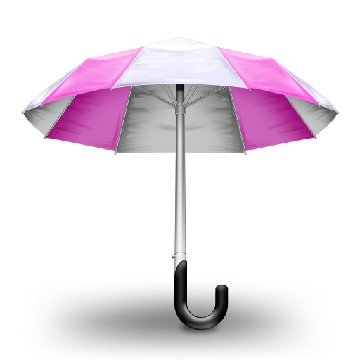 Umbrella Pink Icon, Umbrella Pink,Umbrella icon,Object,http://iirojappinen.deviantart.com/art/Umbrella-icon-94337979