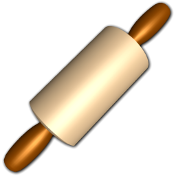 Roling pin Icon, Roling pin,Virtual Kitchen,Object