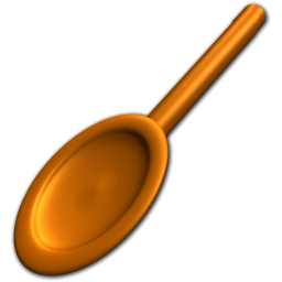 Wooden spoon Icon, Wooden spoon,Virtual Kitchen,Object