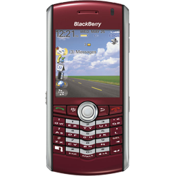 BlackBerry Pearl red Icon, BlackBerry Pearl red,BlackBerry 1,Phone