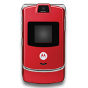 Motorola RAZR Red Icon, Motorola RAZR Red,Motorola,Phone,