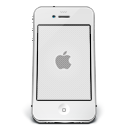 iPhone White Apple Icon, iPhone White Apple,iPhone 4,Phone