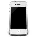 iPhone White Off Icon, iPhone White Off,iPhone 4,Phone