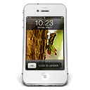 iPhone White W1 Icon, iPhone White W1,iPhone 4,Phone
