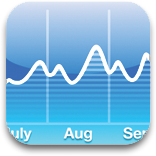 Graph Icon, Graph,iPhone icons,Phone,http://joshladella005.deviantart.com/art/iPhone-icons-91004527