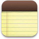 Notes Icon, Notes,iPhone icons,Phone,http://joshladella005.deviantart.com/art/iPhone-icons-91004527