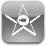 iMovie 08 Icon, iMovie 08,iPhone icons,Phone,http://joshladella005.deviantart.com/art/iPhone-icons-91004527