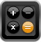 iPod Touch Calculator Icon, iPod Touch Calculator,iPhone icons,Phone,http://joshladella005.deviantart.com/art/iPhone-icons-91004527