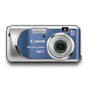Powershot A430 Blue Icon, Powershot A430 Blue,Canon Digital Camera,Photographic