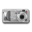 Powershot A430 Grey Icon, Powershot A430 Grey,Canon Digital Camera,Photographic
