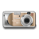 Powershot A430 Orange Icon, Powershot A430 Orange,Canon Digital Camera,Photographic