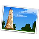 Bald Head Island Icon, Bald Head Island,NC Lighthouses,Photographic,