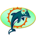 Dolphins Icon, Dolphins,NFL Teams,Sport