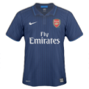 Arsenal Third Icon, Arsenal Third,Premier League 2010,Sport