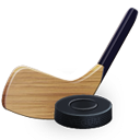 Hockey stick and puck Icon, Hockey stick and puck,Sportset,Sport,