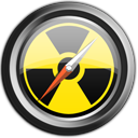 NUCLEAR SAFARI Icon, NUCLEAR SAFARI,ALIVE SKULLS ICONS PACK2,System,http://rhc.deviantart.com/art/ALIVE-SKULLS-ICONS-PACK2-33427261