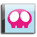 SKULLY CD BOX Icon, SKULLY CD BOX,ALIVE SKULLS ICONS PACK2,System,http://rhc.deviantart.com/art/ALIVE-SKULLS-ICONS-PACK2-33427261