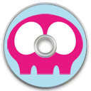 SKULLY CD Icon, SKULLY CD,ALIVE SKULLS ICONS PACK2,System,http://rhc.deviantart.com/art/ALIVE-SKULLS-ICONS-PACK2-33427261