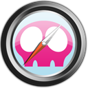 SKULLY SAFARI Icon, SKULLY SAFARI,ALIVE SKULLS ICONS PACK2,System,http://rhc.deviantart.com/art/ALIVE-SKULLS-ICONS-PACK2-33427261