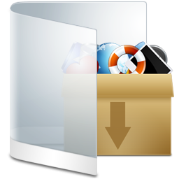 Folder White Misc Icon, Folder White Misc,Aeon,System